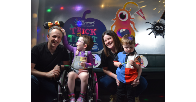 Brave Méabh wants everyone to Trick or Treat for Children’s Health Ireland
