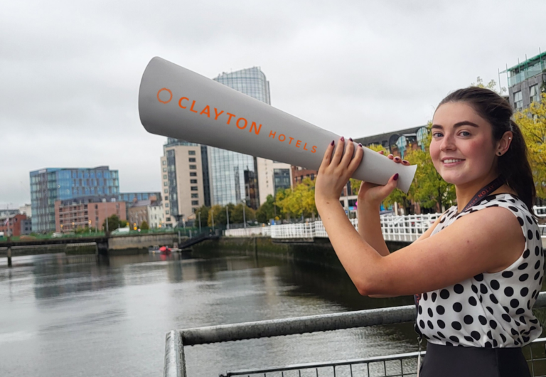 Clayton Hotel Limerick is shouting from the Rooftop
