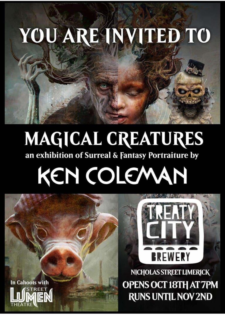 Ken Coleman exhibition at Treaty Brewery
