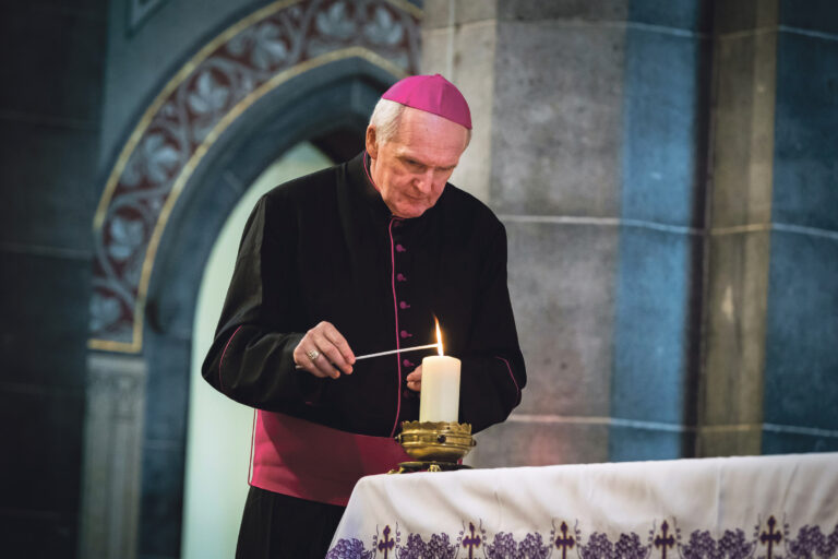 Bishop Leahy returns from Synod with invitation to laity, particularly women