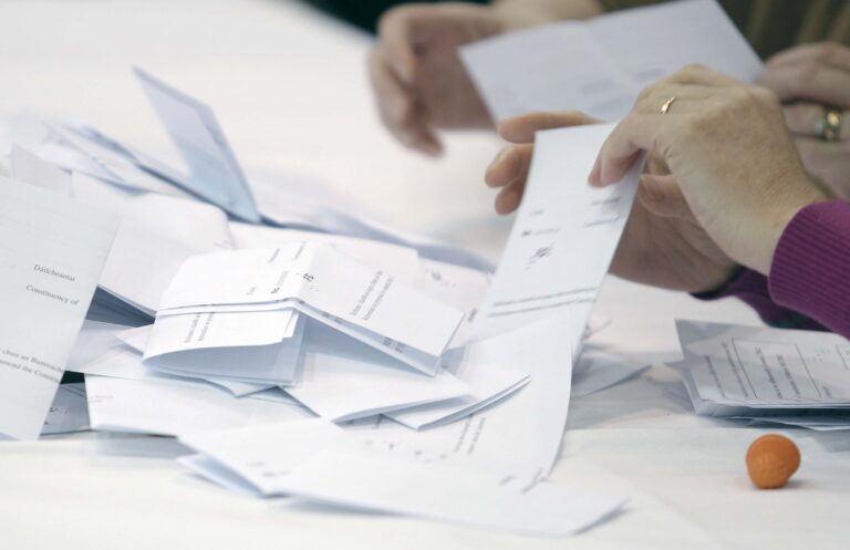 Democracy in action as counting underway at Limerick Racecourse for General Election 2024