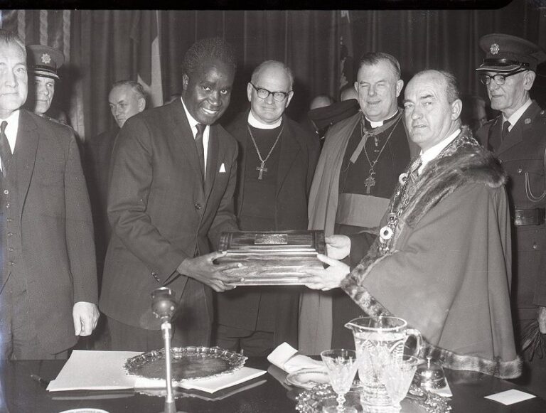 60 years since former Zambian president awarded Freedom of Limerick City