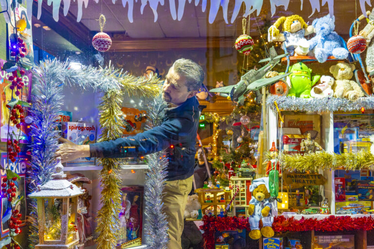 Festive toy display sends Limerick down memory lane