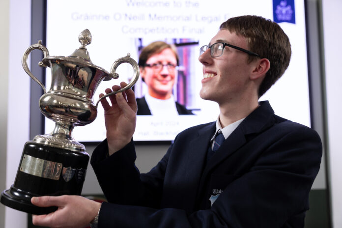 Law competition - 2024 Competition Winner, Patrick Galvin, Abbey Community College, Waterford