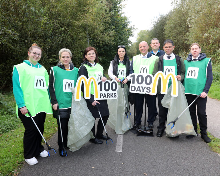 Limerick McDonald’s staff launch cleaning spree in city estates