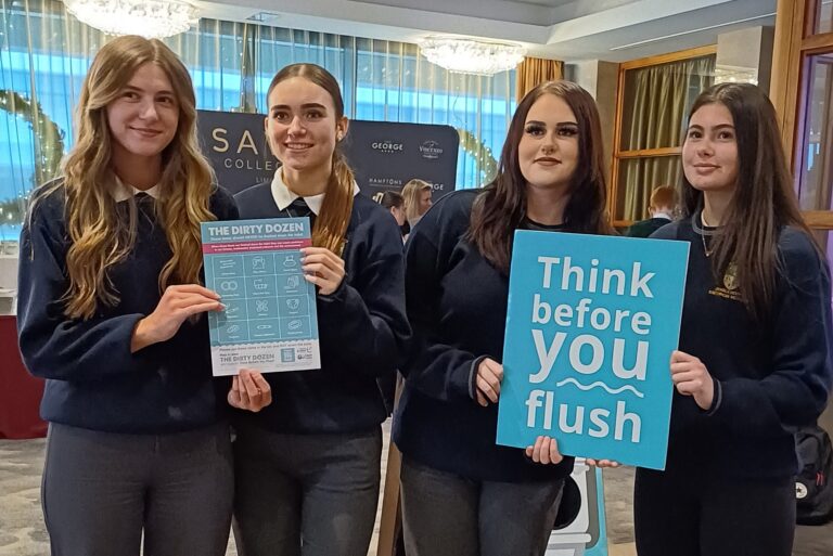 Limerick students have productive talk about rubbish