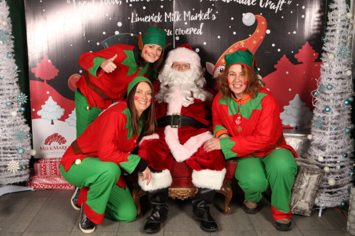 Xmas Santa Milk Market