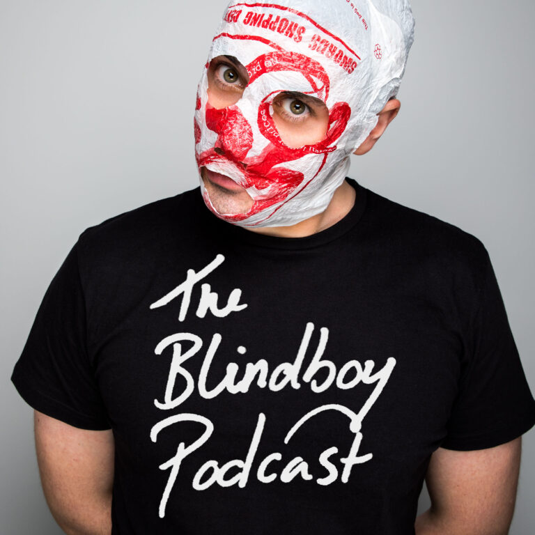 Behind every podcasting masked man – is a marvellous mam
