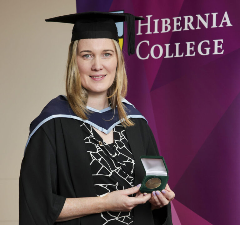 Double celebrations for Bruff’s Mary Peen at Hibernia College conferring