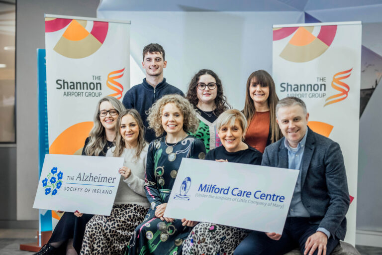 Shannon Airport raised €100,000 for charity partners in 2024
