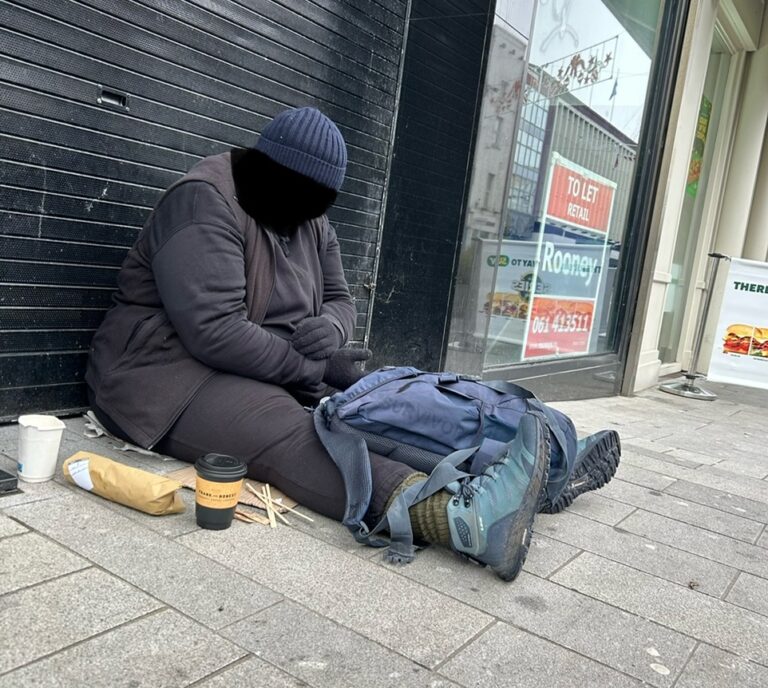 Rough sleepers risking death in sub-zero freeze in Limerick City