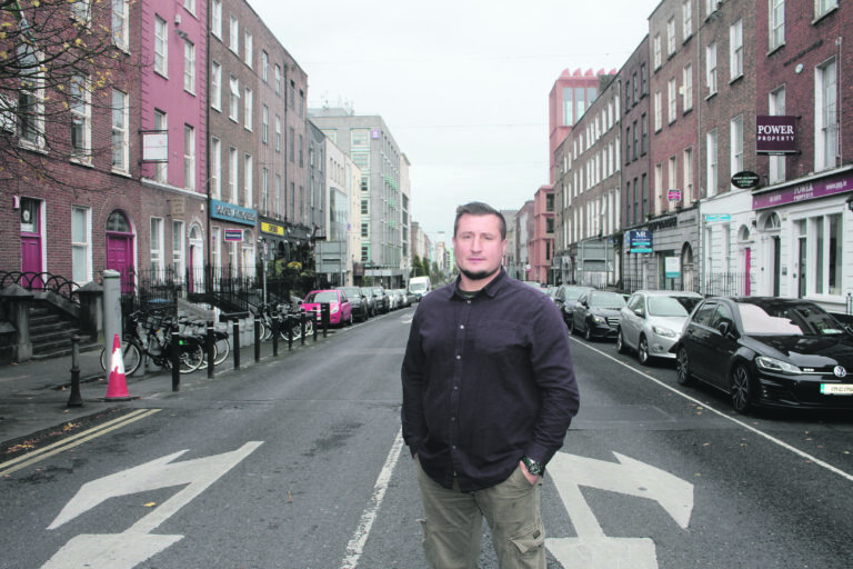 Ukrainian helping his fellow man in Limerick to honour those left at home