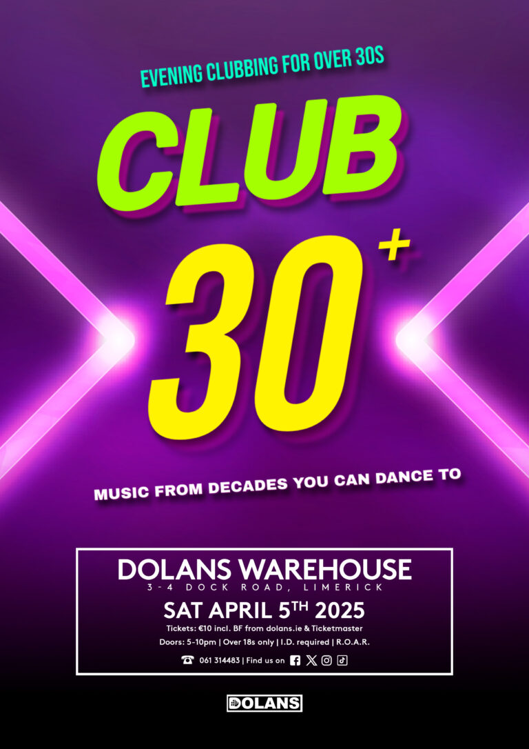 Club 30+ coming to Limerick
