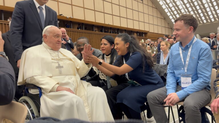 Pope gives his blessing to Limerick telling stories