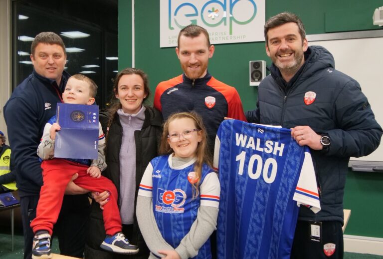 Walsh reaches 100 milestone with Treaty