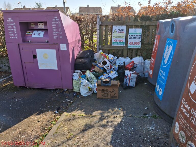 Limerick Council to use CCTV to combat illegal dumping at bring banks