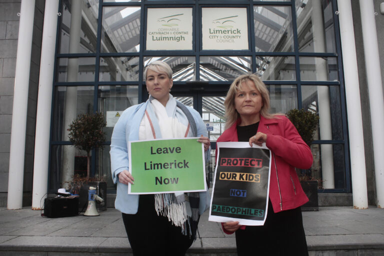 ‘Enough is enough’: Limerick woman raped by uncle holds protest calling State to make it a crime for sex offenders to live or work near victims