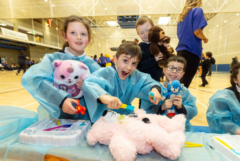 Cure for all ills at the teddy bear hospital