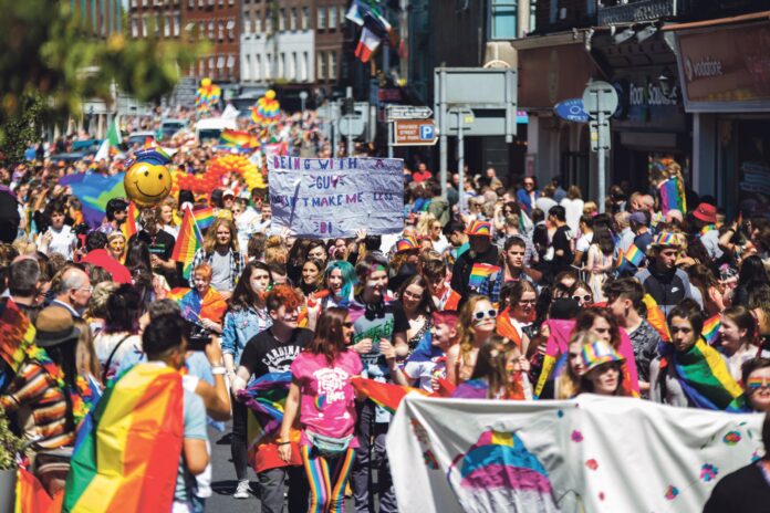 Limerick Pride Village. Picture by Cian Reinhardt