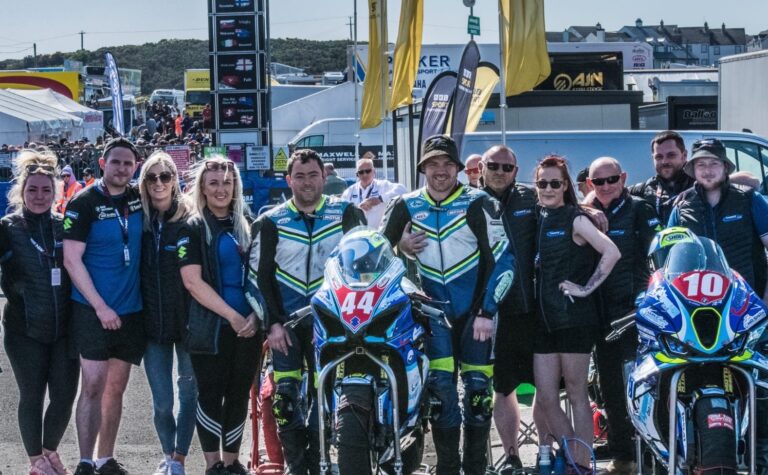 Good times posted by Team Chawke at North West 200