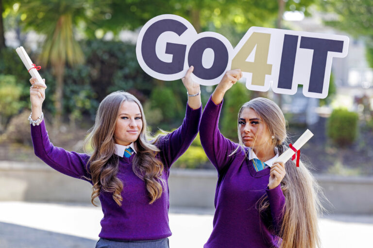 Students celebrate after ‘GO4IT’ graduation