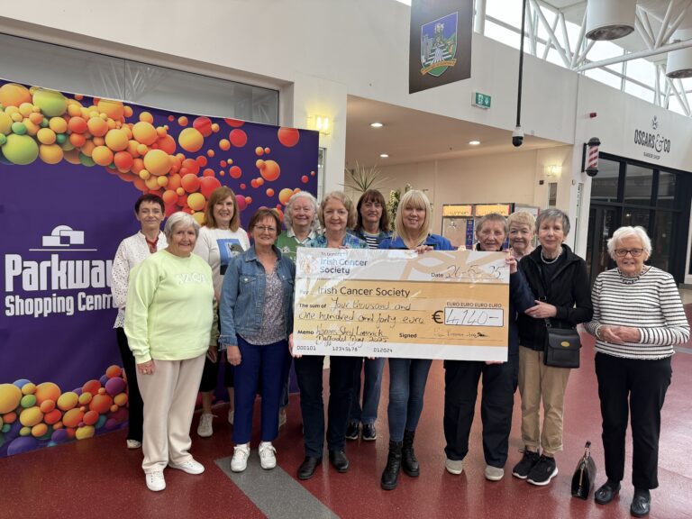 Limerick Women’s Shed raises over €4000 at Parkway for Daffodil Day