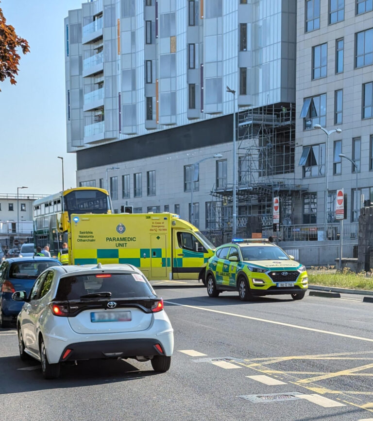 Man being treated following crash outside Limerick hospital