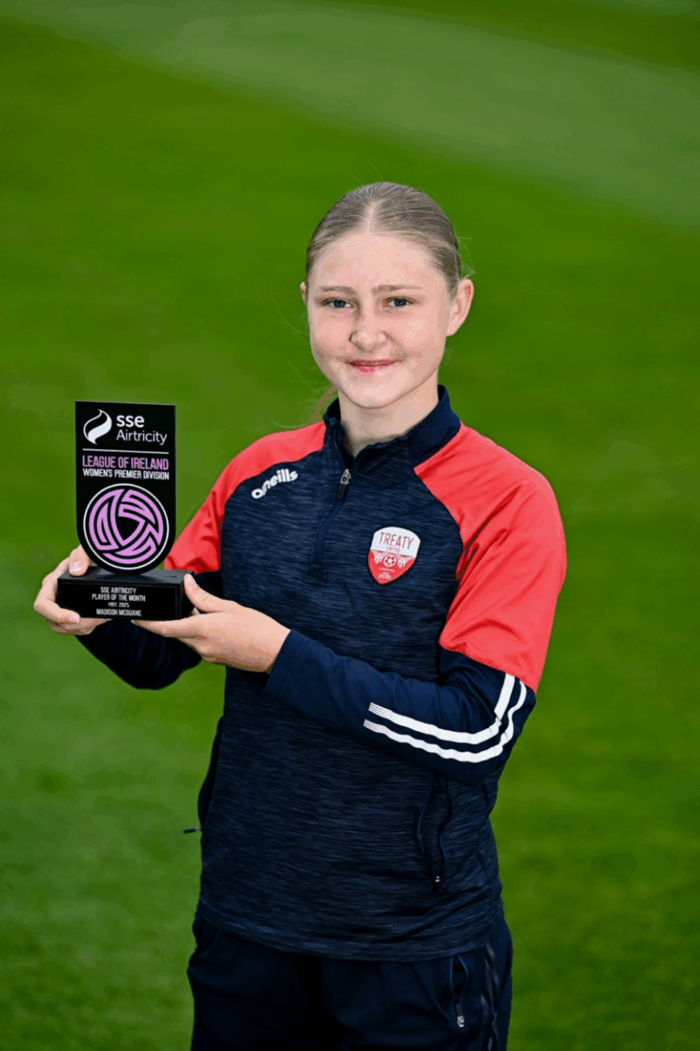 Further recognition for Treaty United’s McGuane