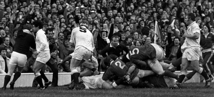 Ireland v England - International Rugby Archive Imagery
