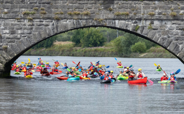 Over 100 people paddling their own canoes for Rape Crisis Mid West