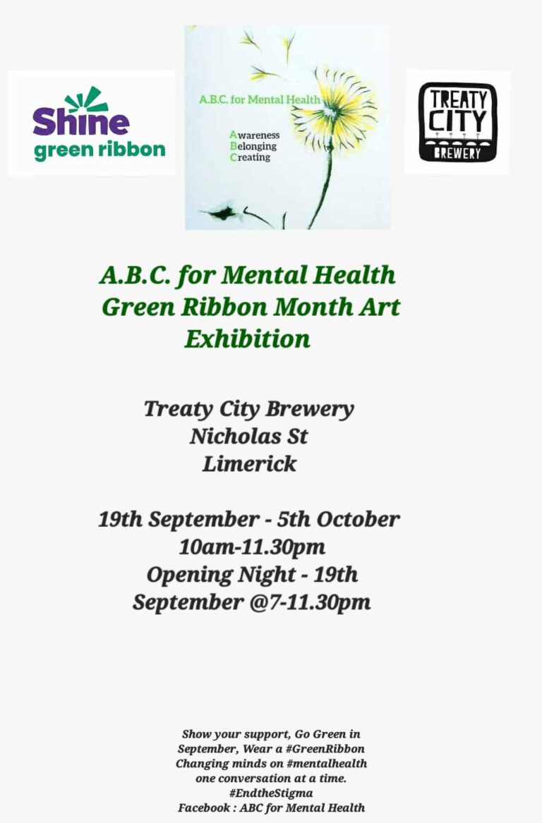 Mental health art exhibition opens  Culture Night at Treaty City Brewery