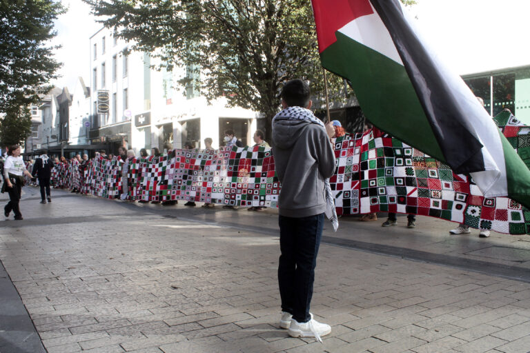 LIMERICK IN PHOTOS: Blanket support for Palestine shown on Limerick streets