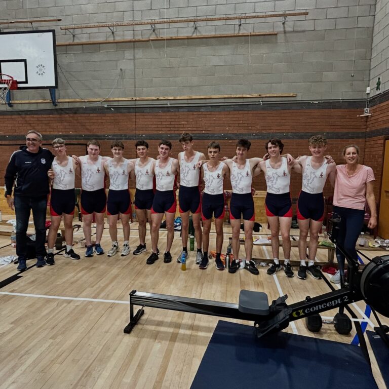 Villers students row in together for new national record