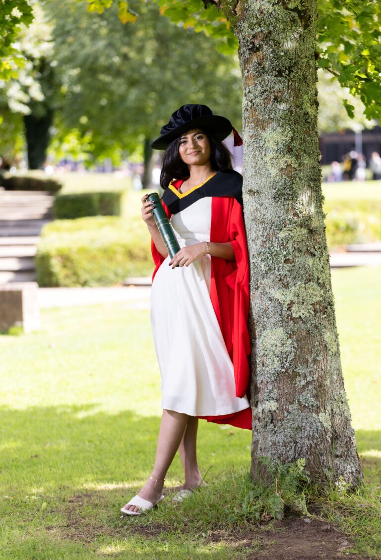 Rising healthcare star collects PhD from UL