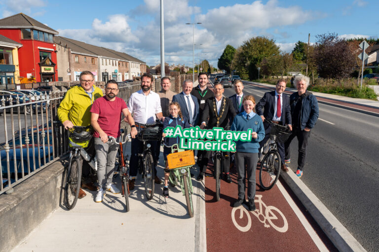 Limerick ranked in country’s top three for active travel rollout