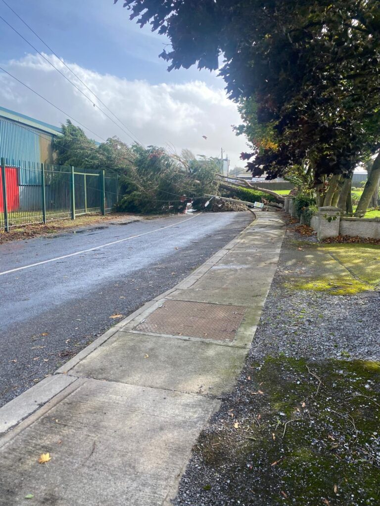 Hundreds of Limerick homes and businesses without power as Storm Amy picks up pace