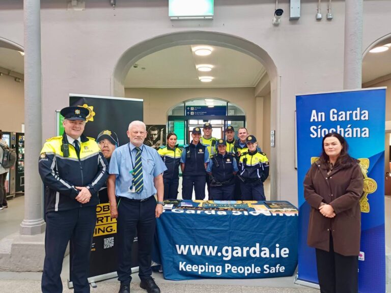 Gardaí patrol Colbert Station and local rail routes under Operation Twin Tracks