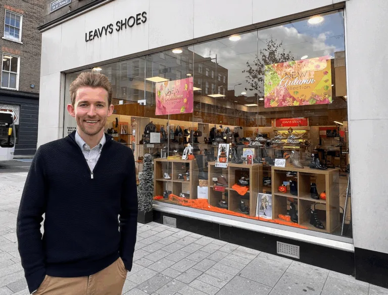Leavys Shoes Unites Stores to Create a Flagship Shopping Destination in Limerick City