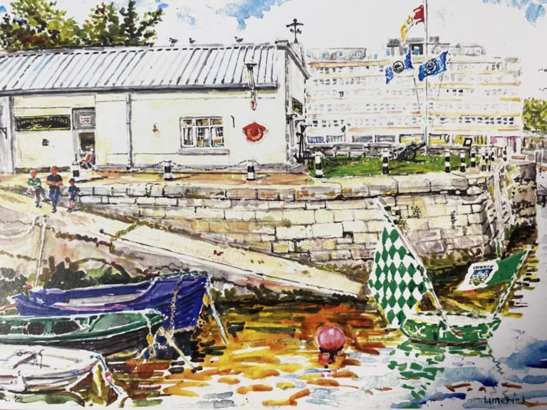 Limerick artist painting her native city in a good light