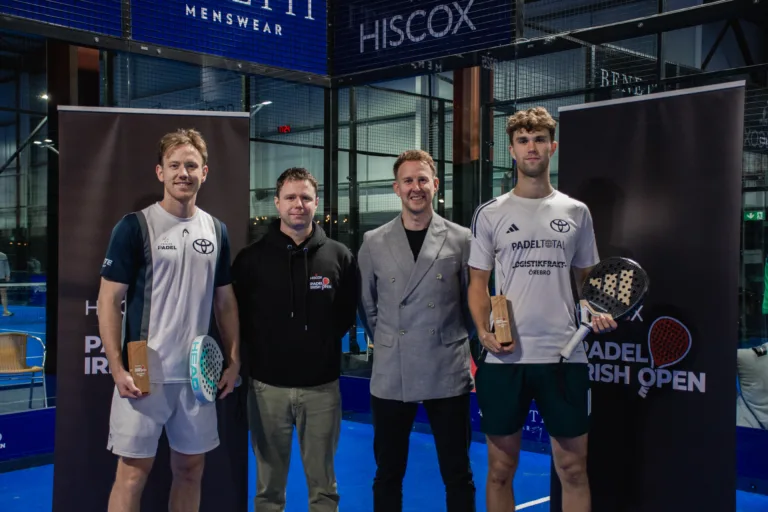 Loud praise for Padel Irish Open in Limerick