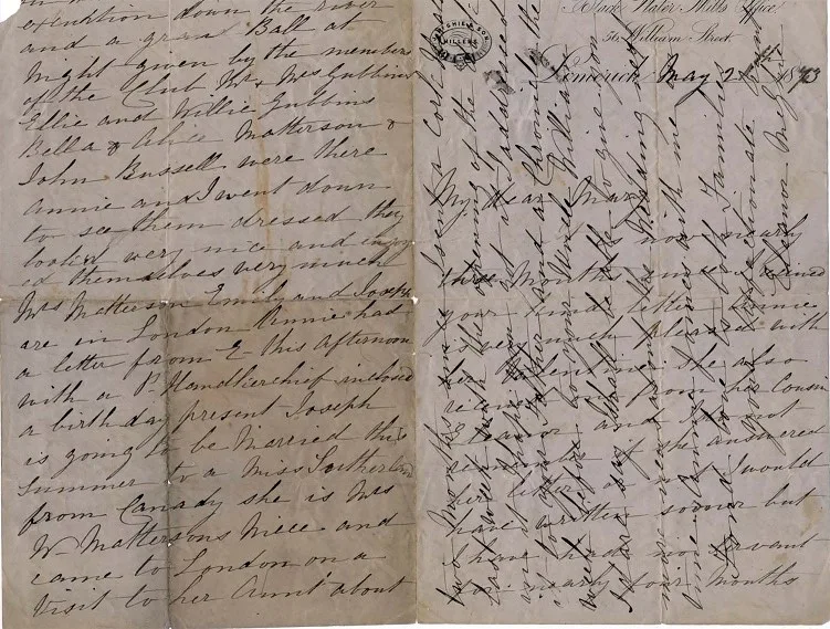 Letter from Victorian era explores Limerick from all angles