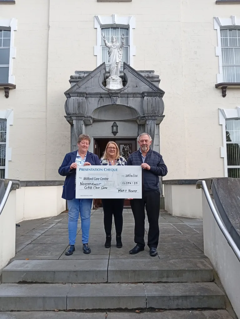 Generous donation during weekly Limerick card game