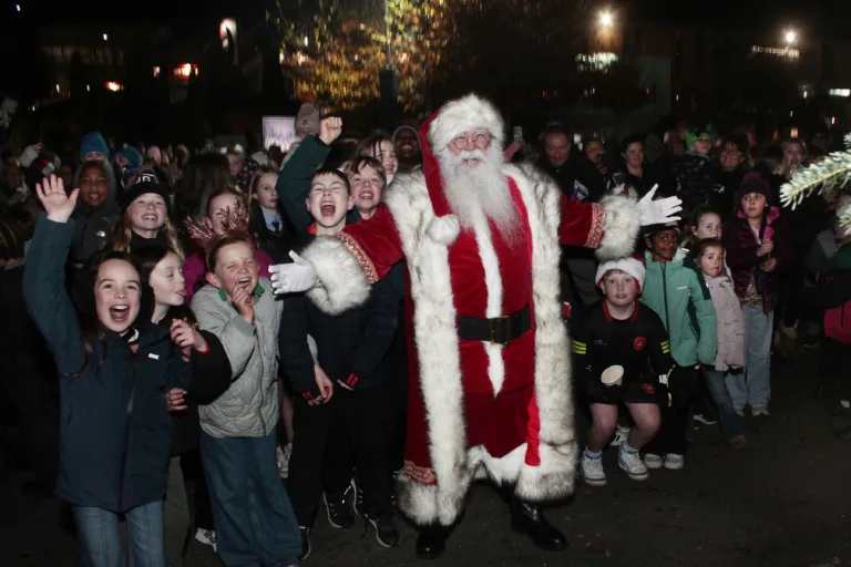 LIMERICK IN PHOTOS: Santa makes guest appearance as Christmas lights go on at South Court Hotel