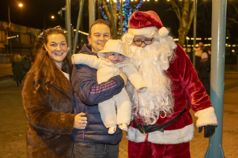 LIMERICK IN PHOTOS: Santa drops in to Limerick’s Christmas Carol Trail