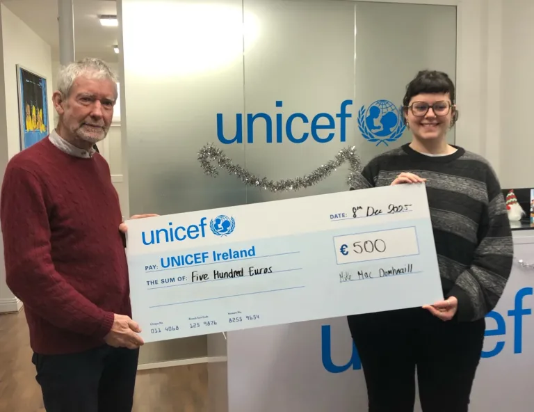 Generous Limerick writer makes donation to UNICEF from new poetry collection