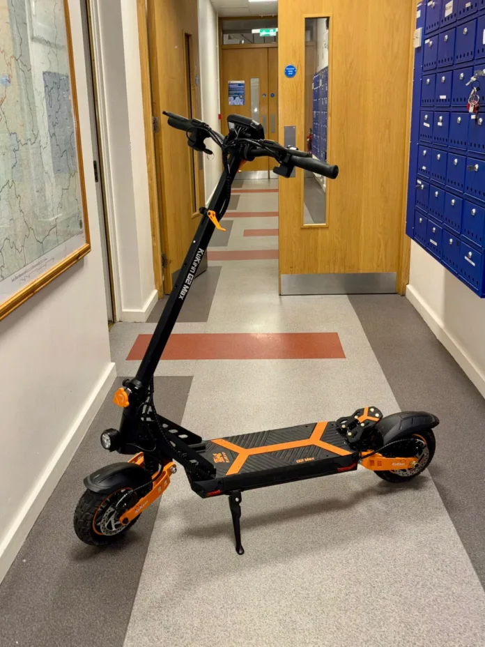 Seized scooter