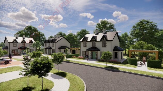 Adare Manor accommodation lodges artists impression