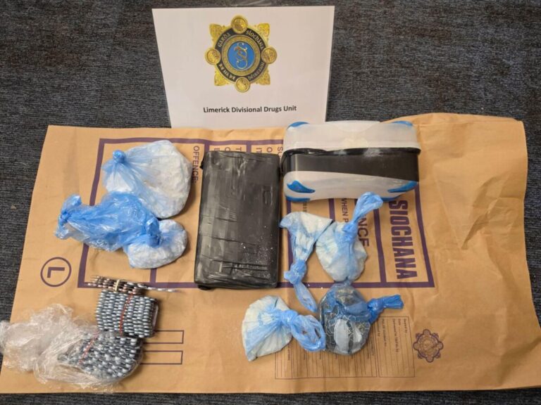 Over €125,000 worth of drugs seized in Limerick city