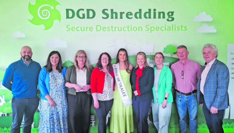 Rose of Tralee Visits DGD Shredding & Technology