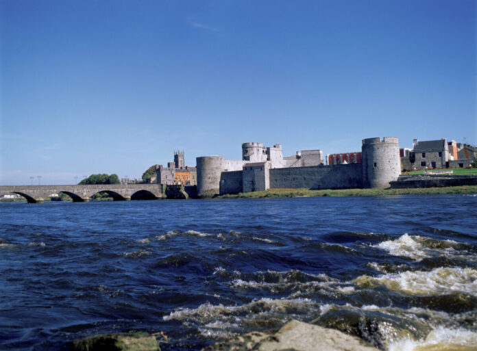 Limerick-River Shannon-King John's Castle